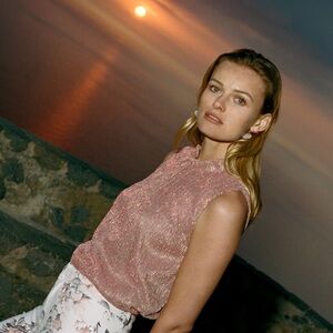 Anthropologie Eri + Ali Shimmer Top